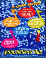 Three Signed Saint Andrews Hall Posters