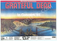 Scarce AOR 4.240 Grateful Dead Germany Poster