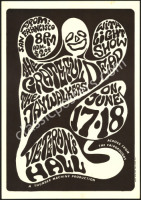 Attractive AOR 2.338 Grateful Dead Santa Rosa Poster