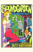Signed Soundgarden Los Angeles Poster