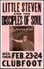 1983 Stevie Van Zandt Club Foot Poster