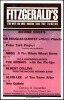 Fitzgerald&rsquo;s Houston 1983 Cardboard Poster