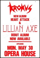 Krokus Austin Opera House Poster