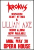 Krokus Austin Opera House Poster