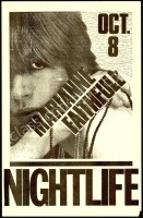 Marianne Faithful Austin, Texas Poster