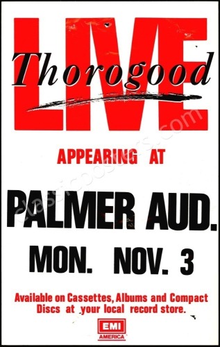1986 George Thorogood Poster