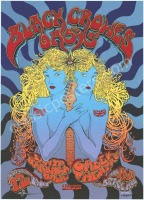 2001 Black Crowes and Oasis Poster