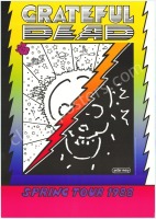 1988 Grateful Dead Peter Max Poster