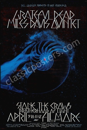 Original BG-227 Grateful Dead Poster
