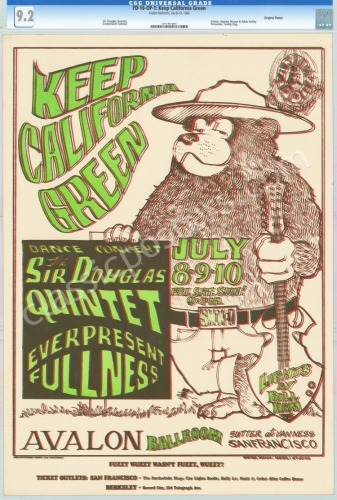 Popular Certified Original FD-16 Smokey the Bear Poster