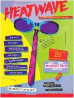 1980 Heat Wave Toronto Poster