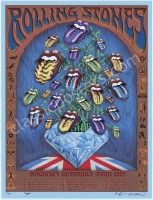Rolling Stones Tour Poster by Emek