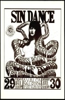 Beautiful FD-6 &ldquo;Sin Dance&rdquo; Handbill