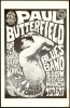 Scarce FD-3 Paul Butterfield Handbill