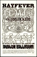 Rare FD-10 Grateful Dead Family Dog Handbill