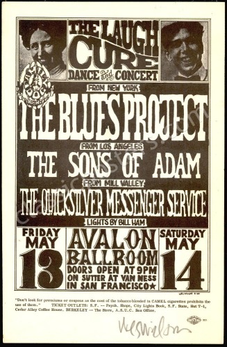 Signed FD-8 Blues Project Handbill