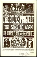 Signed FD-8 Blues Project Handbill