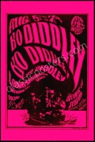 Wonderful FD-20 Bo Diddley Handbill