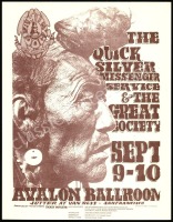 FD-25 Quicksilver Messenger Service Handbill