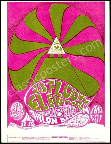 Scarce FD-34 Family Dog Handbill