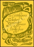 Beautiful BG-0 Grass Roots Handbill