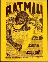Rare BG-2 Bill Graham Batman Handbill