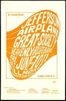 Elusive BG-10 Jefferson Airplane Handbill