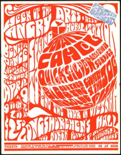 Enticing AOR 2.193 Grateful Dead Angry Arts Poster