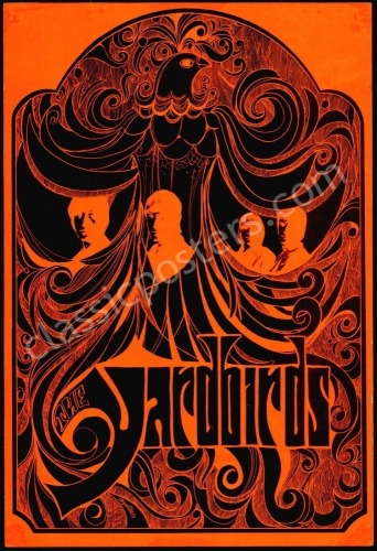 Interesting The Yardbirds Personality Poster