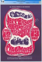 Superb Original Certified BG-23 Grateful Dead Poster