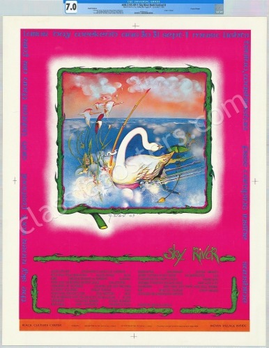 Gorgeous AOR 3.105 Sky River Festival Poster