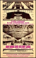 Attractive Dan Hicks Eagles Auditorium Poster