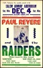 Rare Paul Revere & The Raiders Oregon Poster