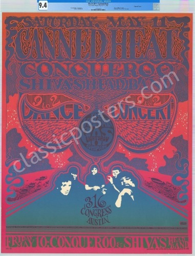 Popular Certified VG-21 Canned Heat Poster