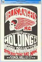Astounding AOR 2.247 Hells Angels Sokol Hall Poster