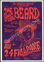 Scarce Original BG-19 The Beard Poster