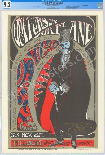 Signed Original AOR 2.81 Edwardian Ball Poster