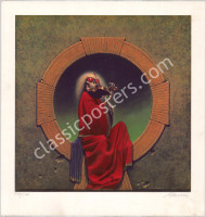 Popular Signed Blues for Allah Art Print