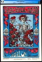 Stunning Original Certified FD-26 Grateful Dead Poster