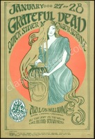 Scarce Original FD-45 Grateful Dead Poster