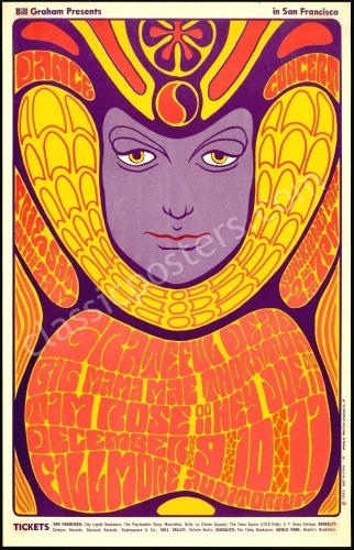 Popular Original BG-41 Grateful Dead Poster
