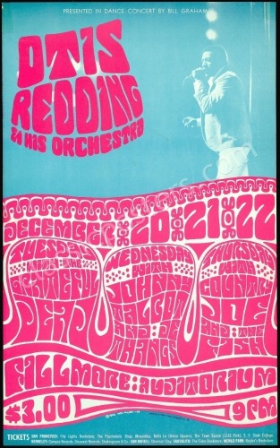 Appealing BG-43 Grateful Dead Poster