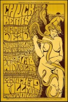 Beautiful Original BG-55 Grateful Dead Poster
