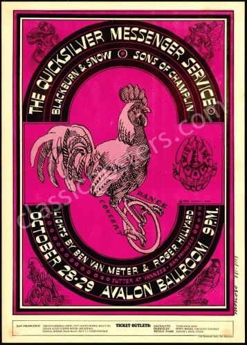 Original FD-32 Chicken on a Unicycle Poster