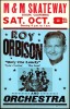 1960 Roy Orbison Cardboard Poster