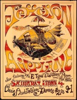 Rare Original AOR 2.134 Jefferson Airplane Poster