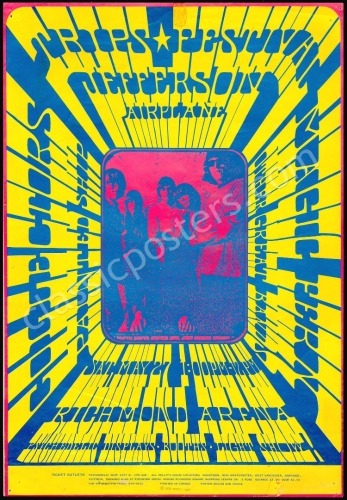Rare 1967 Vancouver Trips Festival Poster