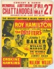 1955 The Drifters Chattanooga Poster
