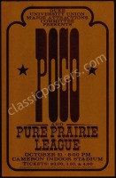 1972 Poco and Pure Prairie League Poster