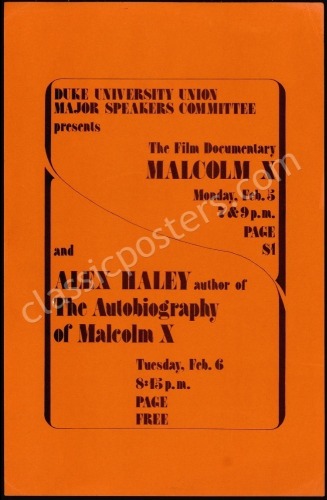 Two Duke University Political Posters